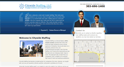 Desktop Screenshot of citywidestaffing.com